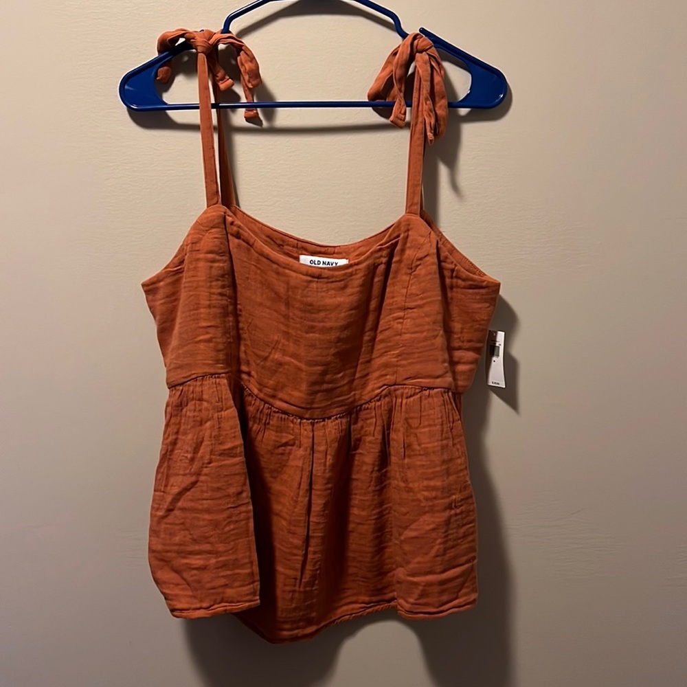 Burnt Orange Old Navy Tank Top NWT